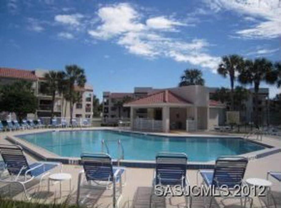 Beach Side Complex B23 1 Bed 1 Bath W/Heated Pool St. Augustine Bagian luar foto